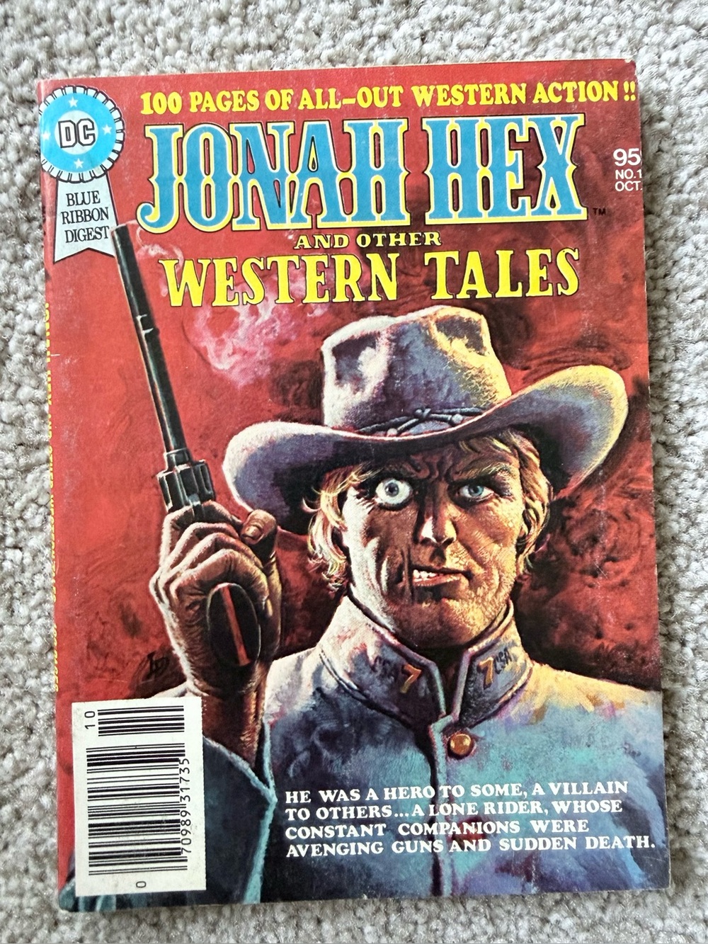 Vintage Jonah Hex and other Western Tales 100 page comic book Vol. 1 (1970’s)